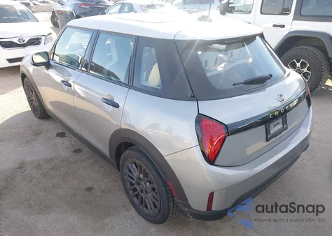 2025 Mini Hardtop Cooper from USA, damaged, VIN WMW43GD02S2W88650